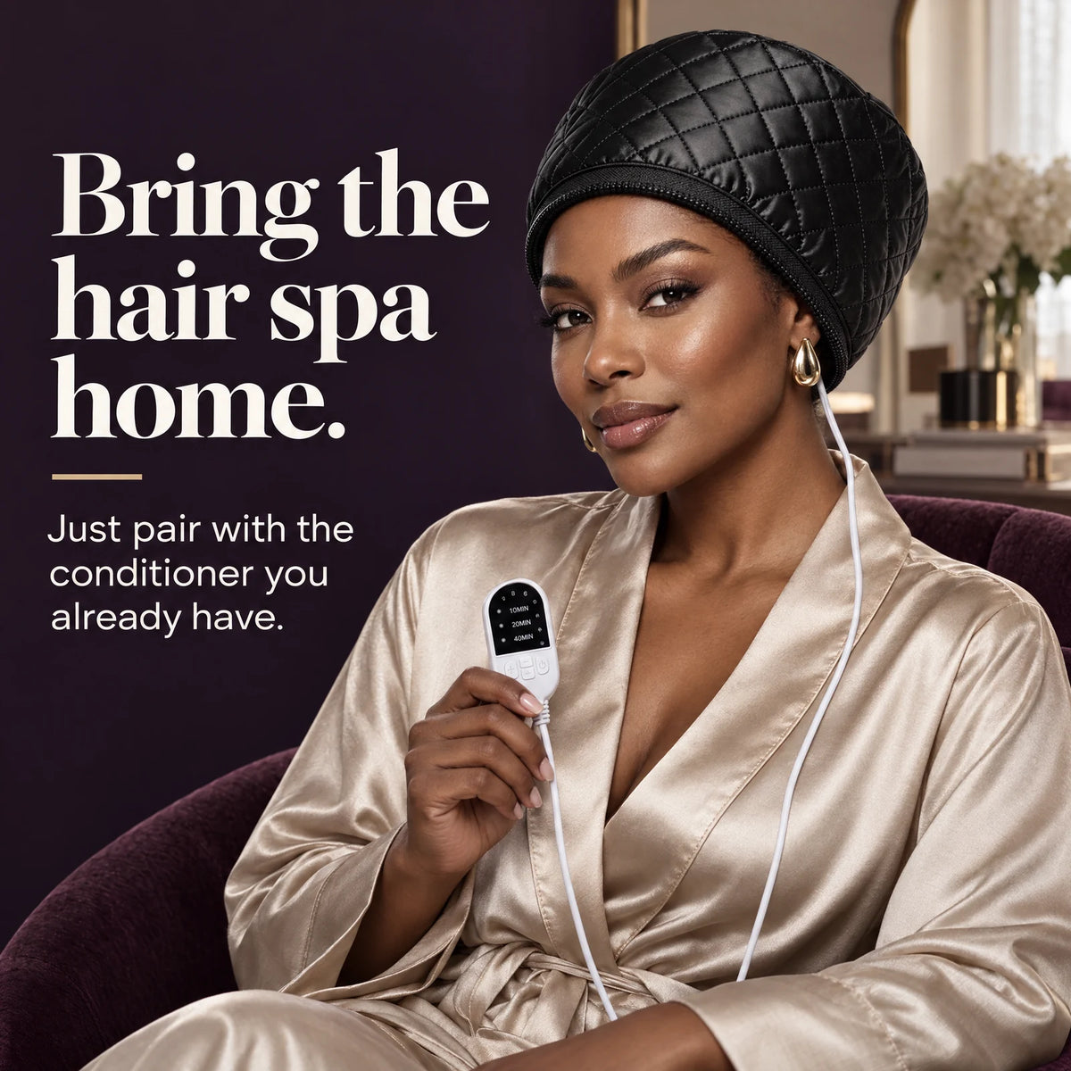 The Deep Conditioning At-Home Spa Cap