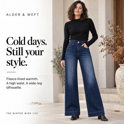 Premium Fleece-Lined Denim Jeans
