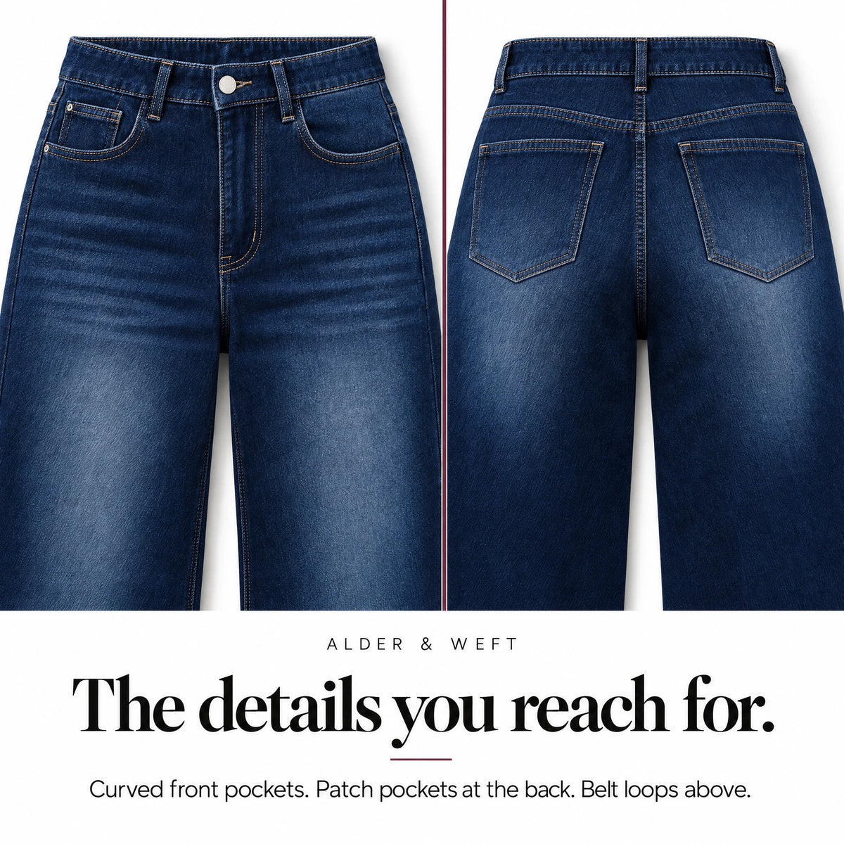 Premium Fleece-Lined Denim Jeans