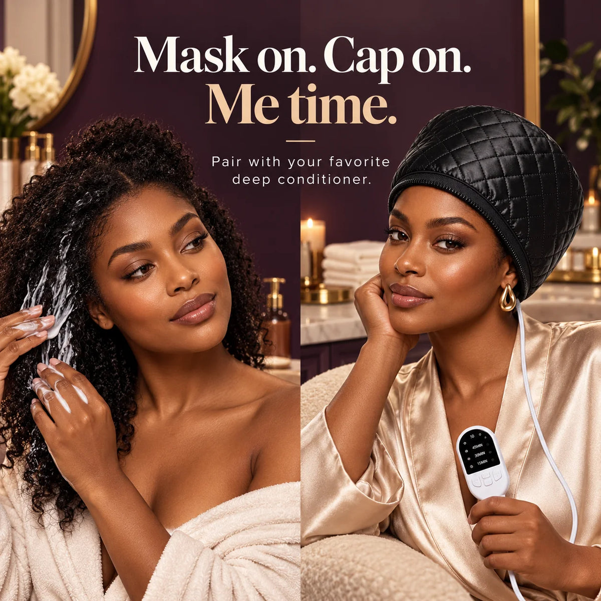 The Deep Conditioning At-Home Spa Cap